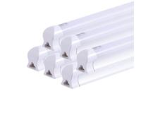 ARMAAN Réglette LED T8 - Tube LED Intégré 6500K Blanc Froid - Luminaire De Plafond Raccordable - Idéal Pour L'éclairage De Garages, Entrepôts, Ateliers, Sous-sols Et Locaux Techniques,6pc-60cm/23.6in