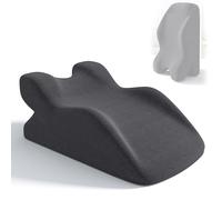 ARMAAN Sweet Spot Pillow Couples, Coussin en Cale 27° Positionnement, Oreiller Soutien Mousse À Mémoire avec Appui-Tête pour Un Confort Optimal en Position Assise Ou Allongée,Dark Gray B-60x36x24cm