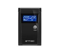 Zalman Onduleur Armac O/650F/LCD 0,65 kVA Line-Interactive Sinus 2 prises Type F LCD 12V 7Ah