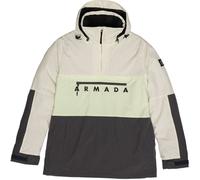 ARMADA Armada Salisbury 2l Anorak Jacket Cream/anthracite 25 - Homme - Blanc / Noir - taille S- modèle 2025