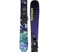Armada - Packs (skis + fix) - Skis all-mountain - ARV 84 JR + L6 2027 en Bois - Taille Enfant 143 cm - Violet Violet 143 cm