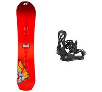 Armada - Packs (snowboard + fix) - Snowboard freestyle - Pack Squonk 2027 en Bois - Rouge Rouge 146 cm,152 cm