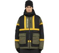 Armada Skiwear Homme Veste de ski BDOG olive/black/yellow 25/26 - L