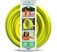 Armadillo Drinky Flex 15 Métres Tuyau d'Arrosage Extensible Anti Torsion, Eau Jardin Irrigation Pipe Anti-n?uds