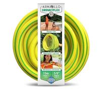 Armadillo Drinky Flex 15 Métres Tuyau d'Arrosage Extensible Anti Torsion, Eau Jardin Irrigation Pipe Anti-nœuds