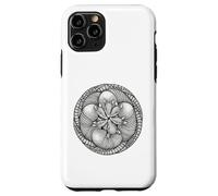 Armadillo Mandala géométrique Art Circulaire Coque pour iPhone 11 Pro