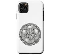 Armadillo Mandala géométrique Art Circulaire Coque pour iPhone 11 Pro Max