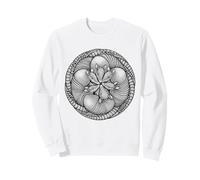 Armadillo Mandala géométrique Art Circulaire Sweatshirt
