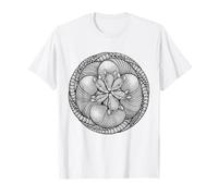 Armadillo Mandala géométrique Art Circulaire T-Shirt