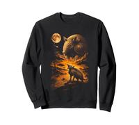Armadillo Mystique Hurlant à la Lune Animal du désert Sweatshirt