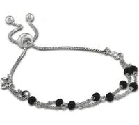 Armäleon bracelets argent noir femme bijoux de bras D2ARS012S