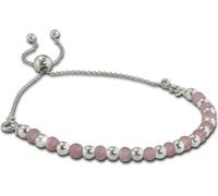 Armäleon Bracelets boules roses Bijoux de bras Argent massif 925 Femmes ARS002A