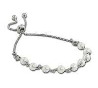 Armäleon Ensemble De Bracelets Pour Femme Avec Chaîne À Fermoir Et Motif De Perles En Argent 925 Ars011w