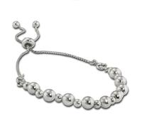Armäleon Ensemble De Bracelets Pour Femme Design Boule Et Chaîne À Fermoir En Argent 925 Ars013j