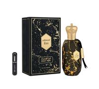 Armaf Eter Desert Night Eau de parfum 100 ml, parfum arabe unisexe de longue durée, avec atomiseur rechargeable 5 ml, parfum boisé avec cannelle, cuir et ambre (Desert Night)