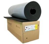 Armaflex AF 10 mm - 50 cm x 1 m Tapis d'isolation autocollant - Isolation efficace du froid et de la chaleur en caoutchouc avec protection contre la moisissure et l'humidité