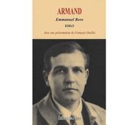 Armand - Emmanuel Bove - Nota Bene - broché - Roman
