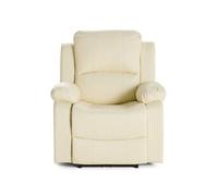Armand - fauteuil relax électrique en simili - Beige
