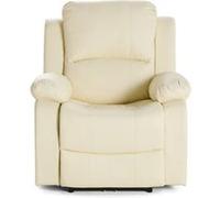 Armand - fauteuil relax électrique en simili - Beige
