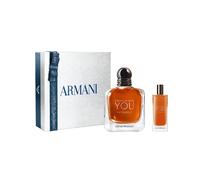 ARMANI - Coffret Stronger With You Intensely Coffret pour Homme Eau de parfum Intense 100ml + vapo 15ml - Kapao Parfumerie en ligne française