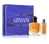 Eau de toilette d'Armani - Coffret Stronger With You - Eau de toilette 100ml + vapo 15ml - Kapao Parfumerie en ligne française