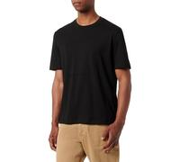 Armani Exchange 1991 Milano/New York Text Creating Central Square on Regular Fit Tee T-Shirt, Noir, M Homme
