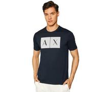 Armani Exchange 8nztck T-Shirt, Bleu (Navy), Large Homme
