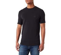 Armani Exchange Pima Round Neck T-Shirt, Bleu (Navy 1510), Large Homme