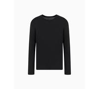 Armani Exchange 8nzm77 T-Shirt À Manches Longues, Noir (Black 1200), X-Large Homme