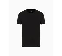 Armani Exchange Pima Small Logo T-Shirt, Noir (Black 1200), Large Homme