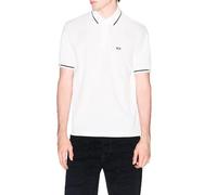 Armani Exchange Xm002356_af13026 Short Sleeve Polo Blanc L Homme