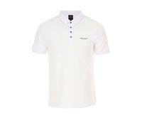Armani Exchange 4 Buttons Polo, Blanc (White), Large Homme