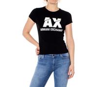 Armani Exchange 8nyt86 T-Shirt, Noir (Black 1200), X-Small Femme
