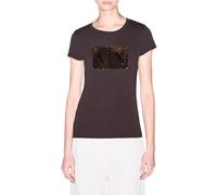 Armani Exchange 8nytdl_yj73z Short Sleeve T-shirt Marron M Femme