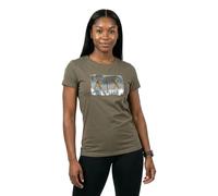 Armani Exchange 8nytdl_yj73z Short Sleeve T-shirt Vert M Femme