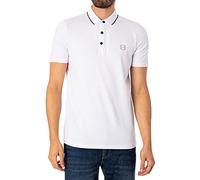 Armani Exchange 8nzf70 Polo, Blanc (White 8M9Z-1100), Medium Homme