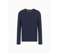 Armani Exchange 8nzm77 T-Shirt À Manches Longues, Bleu (Navy 1510), XX-Large Homme