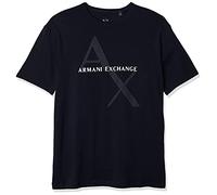 Armani Exchange 8nzt76 T-Shirt, Bleu (Navy 1510), X-Small Homme