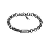 Armani Exchange A|X Bracelet chaîne en acier inoxydable pour homme