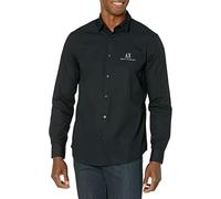 Armani Exchange A|x Long Sleeve Icon Logo Button Shirt Chemise Homme
