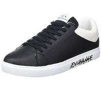 Armani Exchange Action Leather Sneakers Black