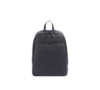 Armani Exchange Alex, Classic, Embossed Logo, Silver Zip, Sac à Dos Hommes, Bleu Marine, Taille Unique
