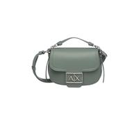 Armani Exchange Artemide, Chain Detail, Metal Logo, Selle Petite Femme, Sage, One Size