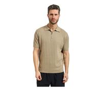 Armani Exchange - AX Knit Polo - Homme - Tops - Beige - Taille: M