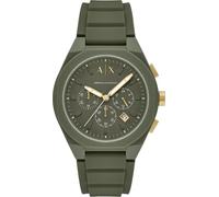 Armani Exchange AX4169 Chronographe montre hommes en acier inoxydable Chrono date vert