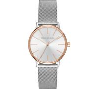 Armani Exchange Ax5537 36mm 5atm Quartz Analogical Woman Watch Gris Femme