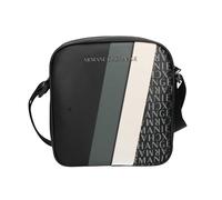 Armani Exchange Bandoulière homme noir logo bande, Noir