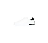 Armani Exchange - Baskets à lacets avec logo en relief all-over - Homme - Chaussures - Blanc - Taille: 40 EU