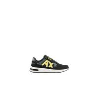 Armani Exchange - Baskets à semelle haute et logo - Homme - Chaussures - Noir - Taille: 40 EU