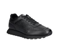Armani Exchange - Baskets avec finition mini-tombée et logo intégral - Homme - Chaussures - Noir - Taille: 44 EU